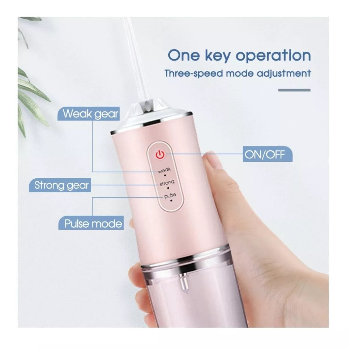 IRRIGADOR ORAL RECARGABLE