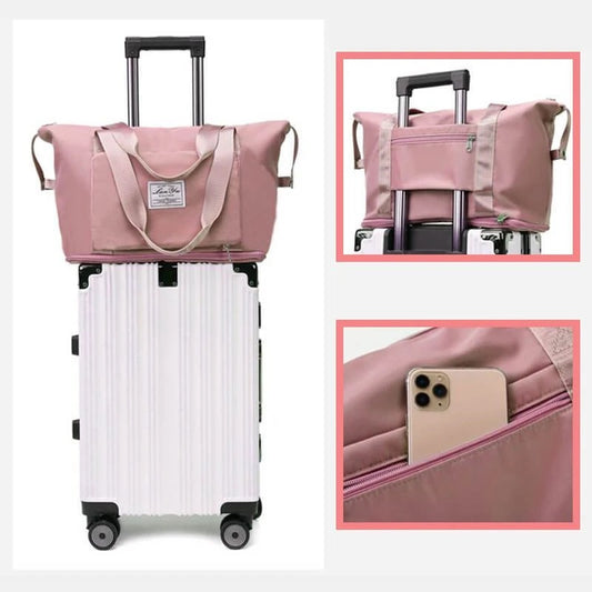 Bolso Grande Plegable Expandible Viajero